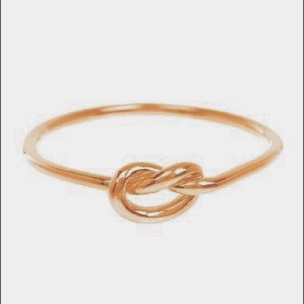 Rose Gold Knot Ring
